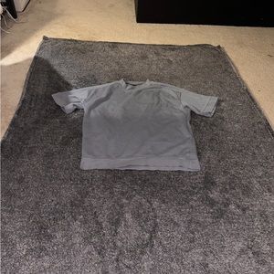 Blue oversized shirt